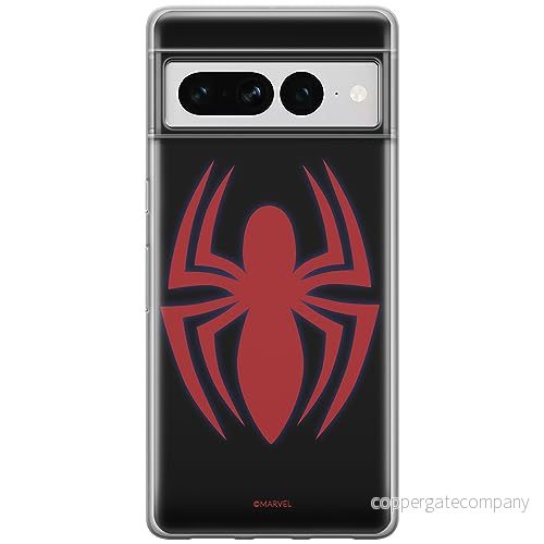 ERT GROUP mobiltelefonfodral för Google PIXEL 7 PRO originalt och officiellt licensierat Marvel mönster Spider Man 018 optimalt anpassad till formen på mobiltelefonen, fodral tillverkad av TPU plast 5905795167707