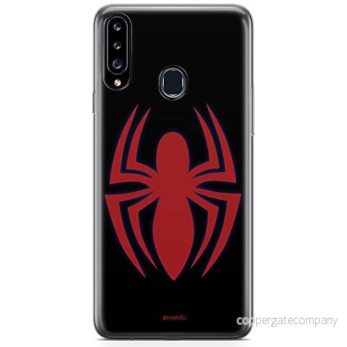 ERT GROUP mobiltelefonfodral för Samsung A20S originalt och officiellt licensierat Marvel mönster Spider Man 018 optimalt anpassad till formen på mobiltelefonen, fodral tillverkad av TPU plast 5903537110219