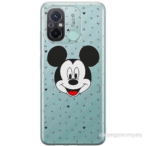 ERT GROUP mobiltelefonfodral för Xiaomi REDMI 12C/ 11A originalt och officiellt licensierat Disney mönster Mickey 020 optimalt anpassad till formen på mobiltelefonen, gedeeltelijk transparant 5905511839697