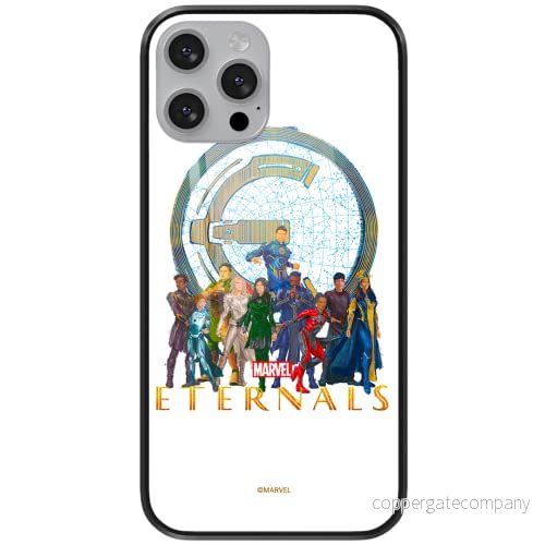 ERT GROUP mobiltelefonfodral för Samsung S21 PLUS originalt och officiellt licensierat Marvel mönster Eternals 006 tillverkad av härdat glas, optimalt anpassat till mobilens form, skyddsfodral 5904805109003
