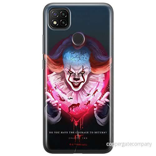 ERT GROUP mobiltelefonfodral för Xiaomi REDMI 9C originalt och officiellt licensierat Horror mönster It 020 optimalt anpassad till formen på mobiltelefonen, fodral tillverkad av TPU plast 5905131999863