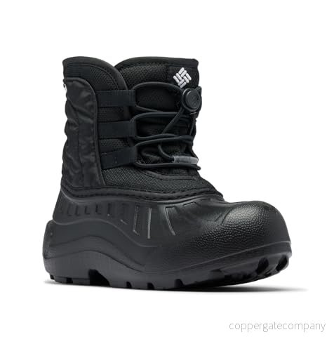 Columbia unisex barn pulverbug snölite spets snö stövel, Svart vit, 34 EU 195981560664