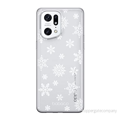 ERT GROUP mobiltelefonfodral för Oppo FIND X5 PRO originalt och officiellt licensierat Babaco mönster Winter 001 optimalt anpassad till formen på mobiltelefonen, gedeeltelijk transparant 5905511406875