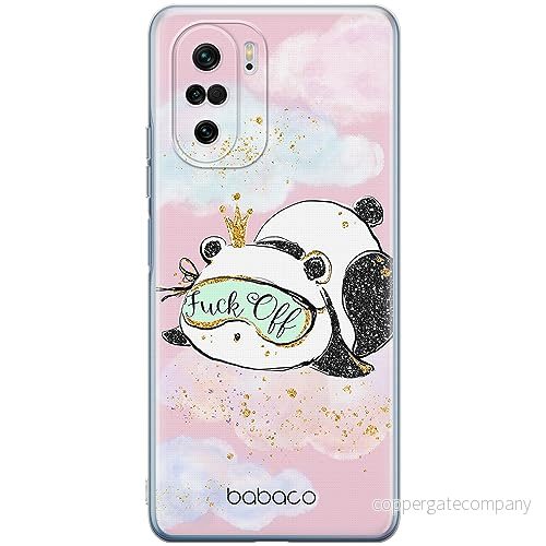 ERT GROUP mobiltelefonfodral för Xiaomi MI 11i/ REDMI K40/K40 PRO/POCO F3/ F3 PRO originalt och officiellt licensierat Babaco mönster Panda 001, fodral tillverkad av TPU plast 5905511887476