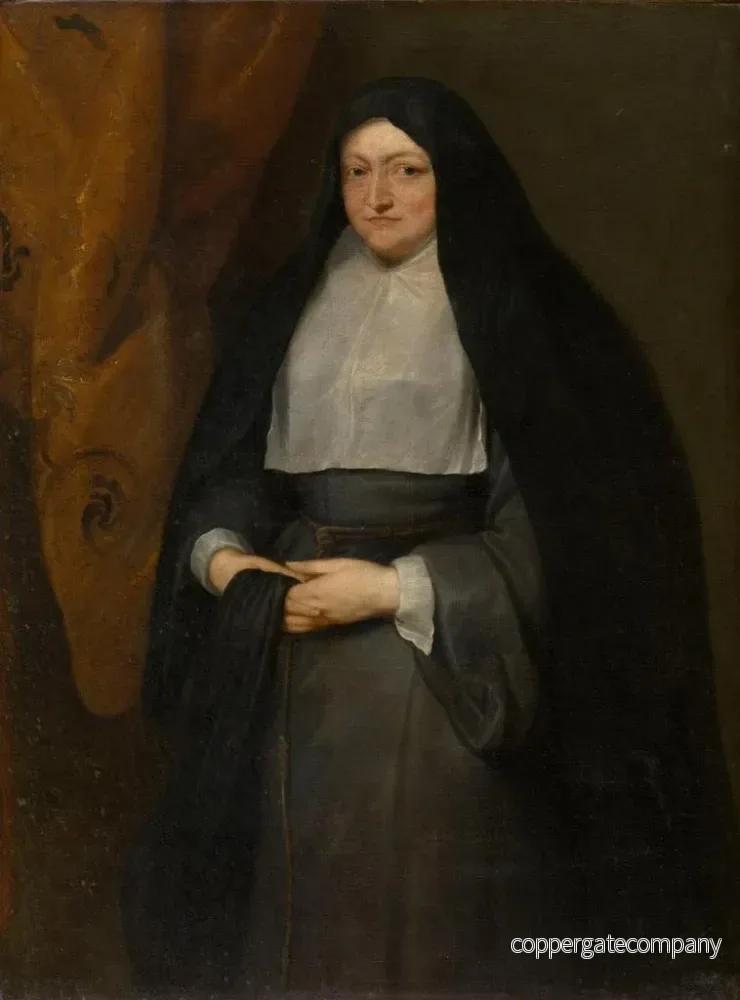 Målning Infante Isabelle Clara Eugenia - Antoine van Dyck - Bild 2