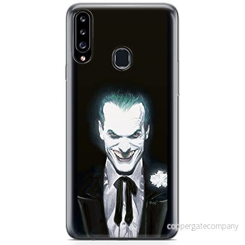 ERT GROUP mobiltelefonfodral för Samsung A20S originalt och officiellt licensierat DC mönster Joker 001 optimalt anpassad till formen på mobiltelefonen, fodral tillverkad av TPU plast 5904805442940