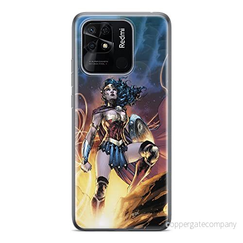 ERT GROUP mobiltelefonfodral för Xiaomi REDMI 10C originalt och officiellt licensierat DC mönster Wonder Woman 001 optimalt anpassad till formen på mobiltelefonen, fodral tillverkad av TPU plast 5905511534004