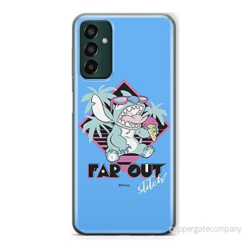 ERT GROUP mobiltelefonfodral för Samsung M13 4G originalt och officiellt licensierat Disney mönster Stitch 005 optimalt anpassad till formen på mobiltelefonen, fodral tillverkad av TPU plast 5905511325732