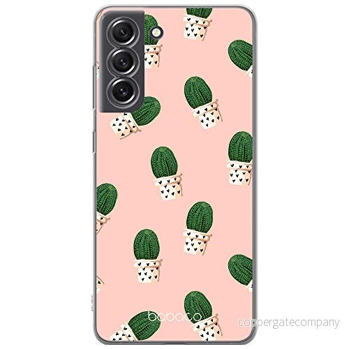 ERT GROUP mobiltelefonfodral för Samsung S21 FE originalt och officiellt licensierat Babaco mönster Plants 001 optimalt anpassad till formen på mobiltelefonen, fodral tillverkad av TPU plast 5903932978742