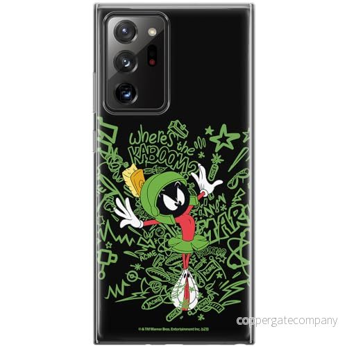 ERT GROUP mobiltelefonfodral för Samsung GALAXY NOTE 20 ULTRA originalt och officiellt licensierat Looney Tunes mönster Marvin 007, fodral tillverkad av TPU plast 5905795130497