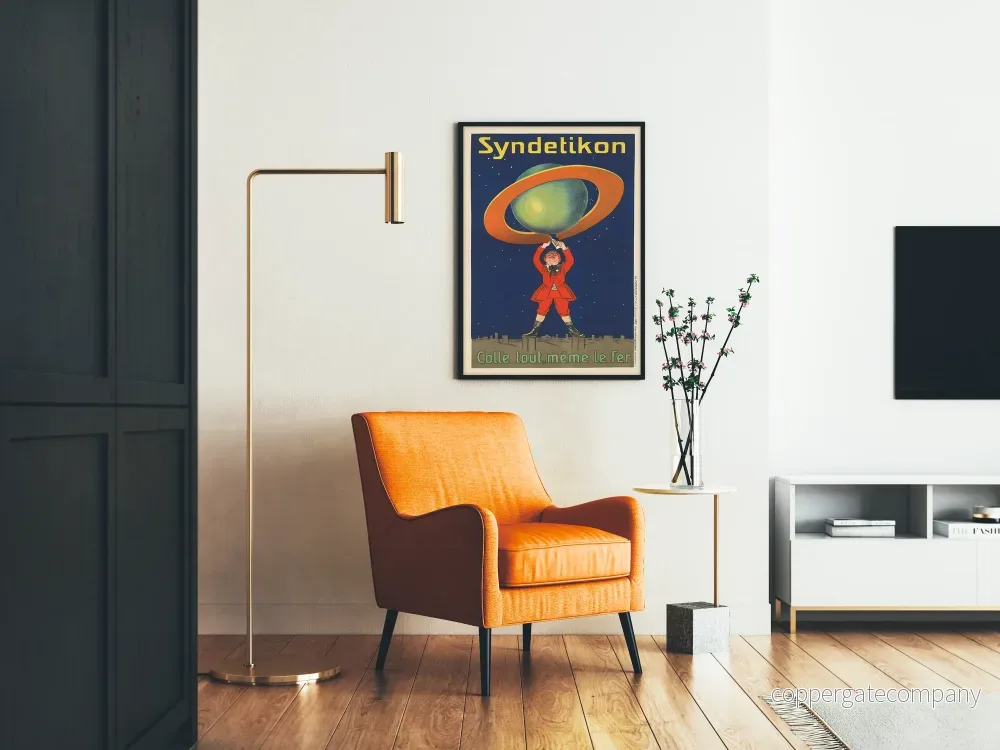 Vintageposter Syndetikon Allt-inklusive limmet, även för järn - Bild 2
