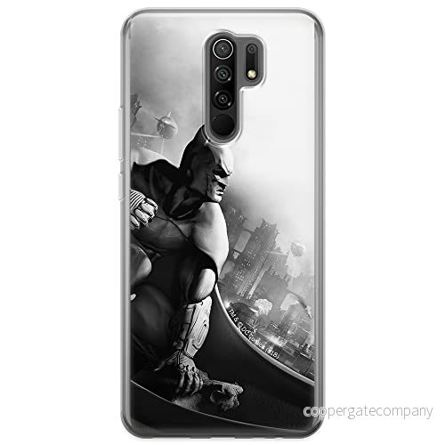 ERT GROUP mobiltelefonfodral för Xiaomi REDMI 9 originalt och officiellt licensierat DC mönster Batman 015 optimalt anpassad till formen på mobiltelefonen, fodral tillverkad av TPU plast 5903040306949