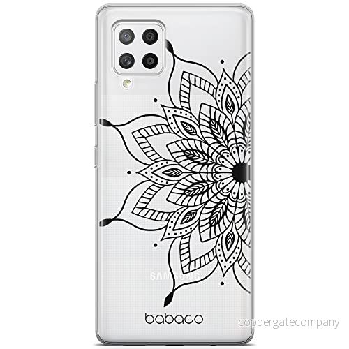ERT GROUP mobiltelefonfodral för Samsung A42 5G originalt och officiellt licensierat Babaco mönster Mandalas 004 Vit optimalt anpassad till formen på mobiltelefonen, gedeeltelijk transparant 5904805829666