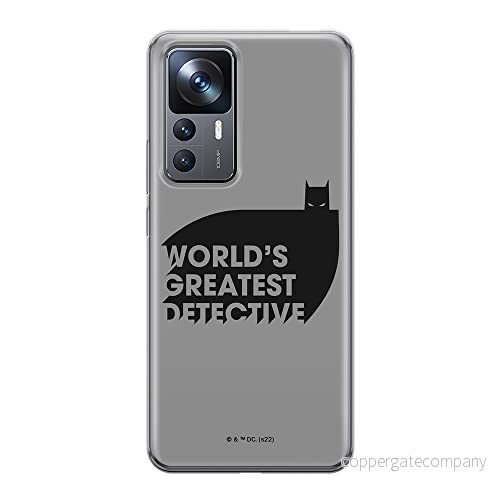 ERT GROUP mobiltelefonfodral för Xiaomi 12T/12T pro/K50 Ultra originalt och officiellt licensierat DC mönster Batman 051 optimalt anpassad till formen på mobiltelefonen, fodral tillverkad av TPU plast 5905511586843