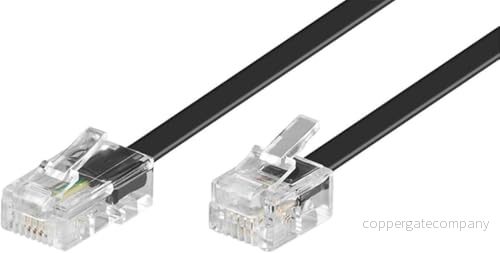 Pro Modular telephone cable Svart 15 meter 4040849685798