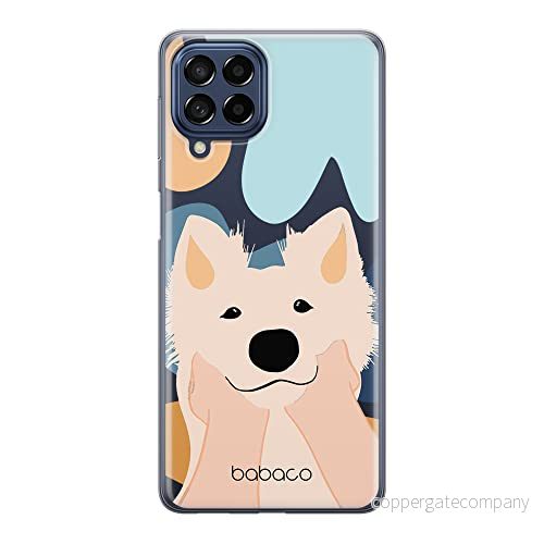 ERT GROUP mobiltelefonfodral för Samsung M53 5G originalt och officiellt licensierat Babaco mönster Dogs 009 optimalt anpassad till formen på mobiltelefonen, gedeeltelijk transparant 5905511390211