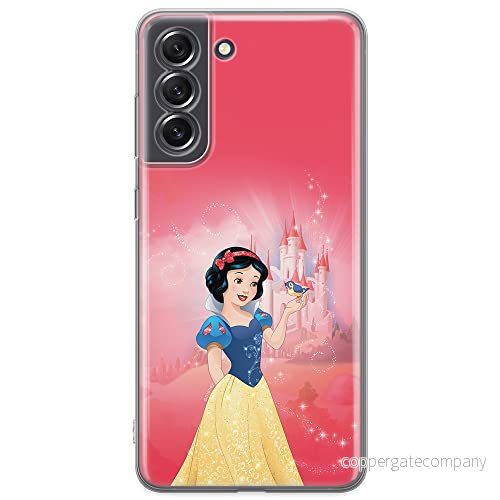 ERT GROUP mobiltelefonfodral för Samsung S21 FE originalt och officiellt licensierat Disney mönster Snow White 001 optimalt anpassad till formen på mobiltelefonen, fodral tillverkad av TPU plast 5903932985689
