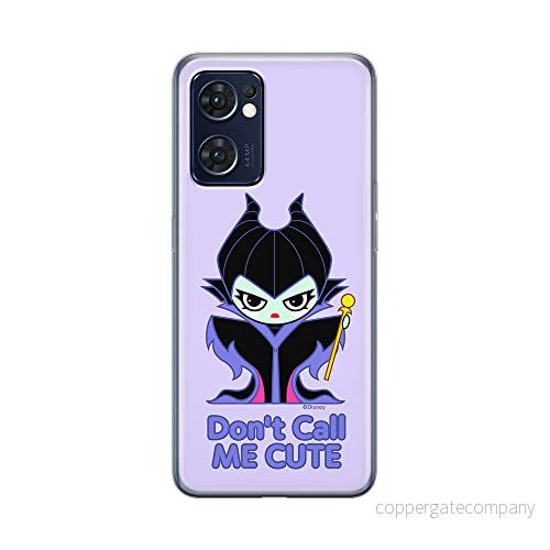 ERT GROUP mobiltelefonfodral för Oppo RENO 7 5G originalt och officiellt licensierat Disney mönster Maleficent 003 optimalt anpassad till formen på mobiltelefonen, fodral tillverkad av TPU plast 5905511318376