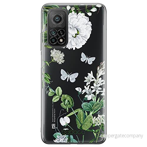 ERT GROUP mobiltelefonfodral för Xiaomi Redmi Note 11T 5G/11S 5G/POCO M4 Pro 5G originalt och officiellt licensierat Babaco mönster Flowers 030, gedeeltelijk transparant 5905131279613