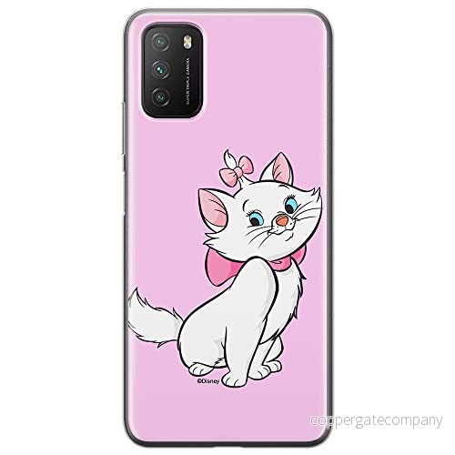 ERT GROUP mobiltelefonfodral för Xiaomi REDMI 9T/ POCO M3 originalt och officiellt licensierat Disney mönster Marie 007 optimalt anpassad till formen på mobiltelefonen, fodral tillverkad av TPU plast 5905131128546