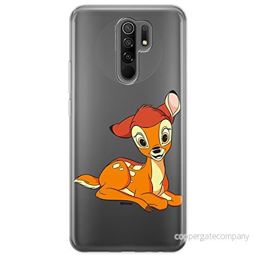 ERT GROUP mobiltelefonfodral för Xiaomi REDMI 9 originalt och officiellt licensierat Disney mönster Bambi 016 optimalt anpassad till formen på mobiltelefonen, gedeeltelijk transparant 5905131165824
