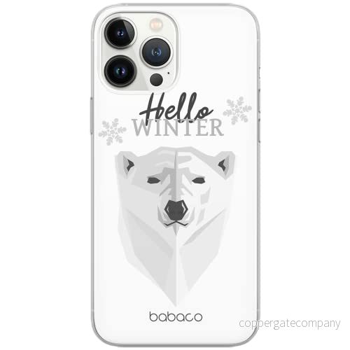 ERT GROUP mobiltelefonfodral för Huawei P30 originalt och officiellt licensierat Babaco mönster Winter 003 Vit optimalt anpassad till formen på mobiltelefonen, fodral tillverkad av TPU plast 5903932047288