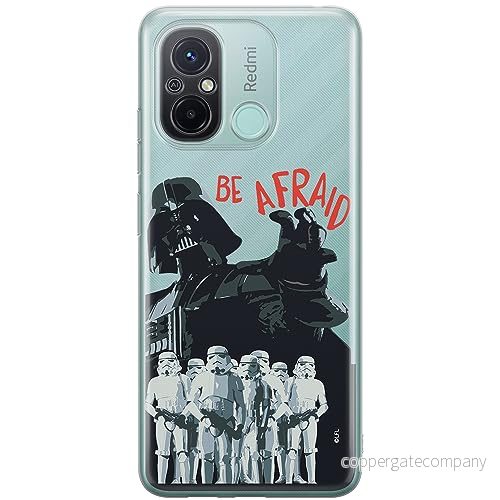 ERT GROUP mobiltelefonfodral för Xiaomi REDMI 12C/ 11A originalt och officiellt licensierat Star Wars mönster Darth Vader 018 anpassad till formen på mobiltelefonen, gedeeltelijk transparant 5905511853686