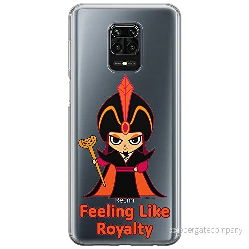 ERT GROUP mobiltelefonfodral för Xiaomi REDMI NOTE 9 PRO/ 9S originalt och officiellt licensierat Disney mönster Jafar 001 optimalt anpassad till formen på mobiltelefonen, gedeeltelijk transparant 5905131408785