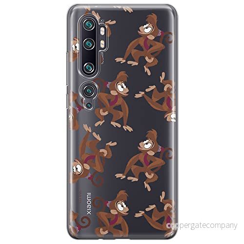 ERT GROUP mobiltelefonfodral för Xiaomi MI NOTE 10 / PRO originalt och officiellt licensierat Disney mönster Abu 001 anpassad till formen på mobiltelefonen, gedeeltelijk transparant 5904805577635