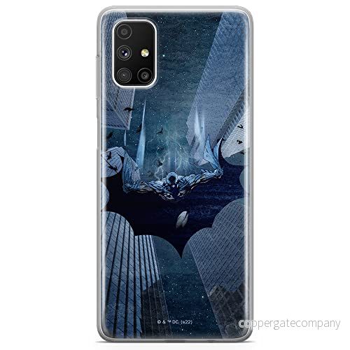 ERT GROUP mobiltelefonfodral för Samsung M51 originalt och officiellt licensierat DC mönster Batman 071 optimalt anpassad till formen på mobiltelefonen, fodral tillverkad av TPU plast 5905131530172