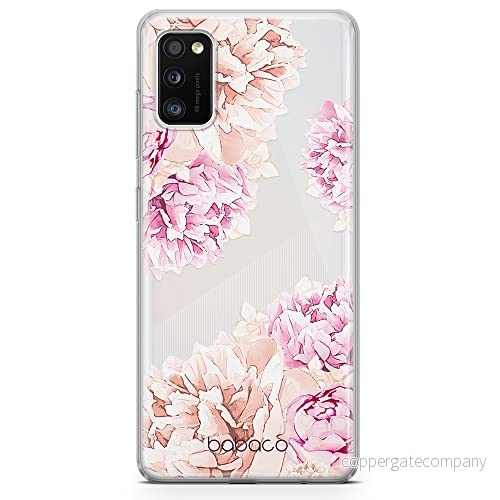 ERT GROUP mobiltelefonfodral för Samsung A41 originalt och officiellt licensierat Babaco mönster Flowers 001 optimalt anpassad till formen på mobiltelefonen, gedeeltelijk transparant 5903040466483