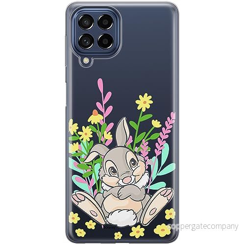 ERT GROUP mobiltelefonfodral för Samsung M53 5G originalt och officiellt licensierat Disney mönster Thumper 004 optimalt anpassad till formen på mobiltelefonen, gedeeltelijk transparant 5905795046811