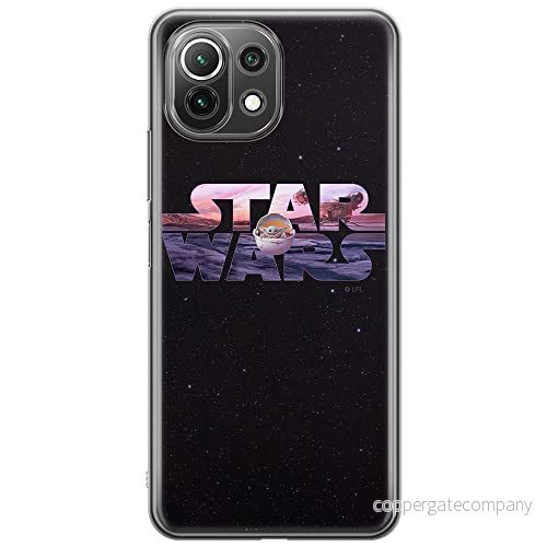 ERT GROUP mobiltelefonfodral för Xiaomi 11 LITE 4G/5G originalt och officiellt licensierat Star Wars mönster 048, fodral tillverkad av TPU plast 5903932705287