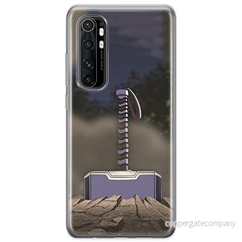 ERT GROUP mobiltelefonfodral för Xiaomi MI NOTE 10 Lite originalt och officiellt licensierat Marvel mönster Thor 002 optimalt anpassad till formen på mobiltelefonen, fodral tillverkad av TPU plast 5904805588358