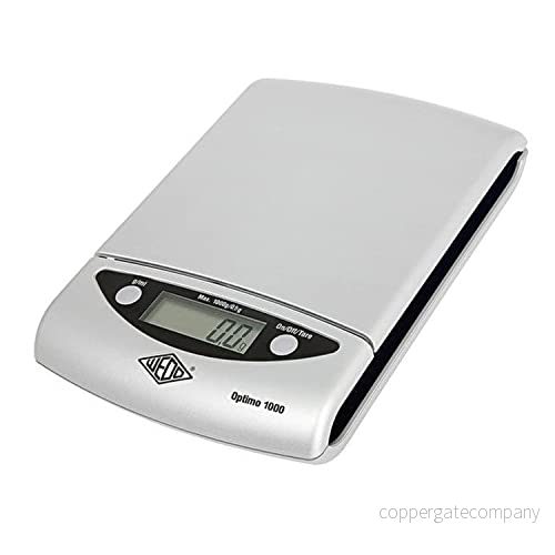 Wedo 481154 elektronisk universalvåg Optimo 1000 (1000 g/0,5 g) 4003801795713