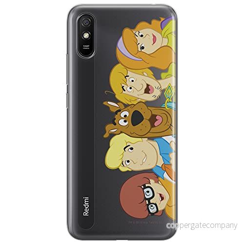 ERT GROUP mobiltelefonfodral för Xiaomi REDMI 9A originalt och officiellt licensierat Scooby Doo mönster 001 Vit optimalt anpassad till formen på mobiltelefonen, gedeeltelijk transparant 5903040295854