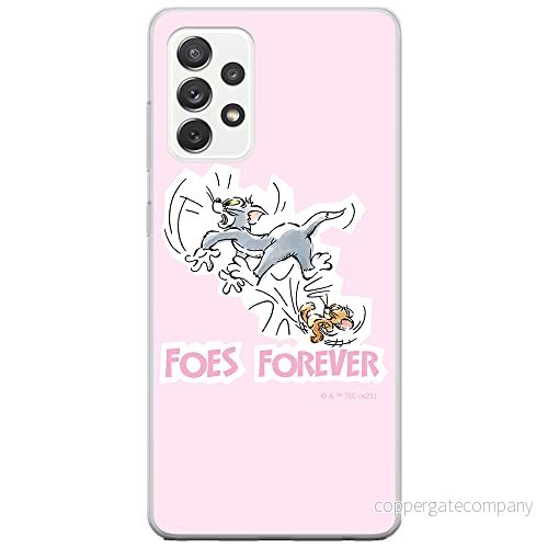 ERT GROUP mobiltelefonfodral för Samsung A52 5G / LTE 4G A52S originalt och officiellt licensierat Tom and Jerry mönster 010, fodral tillverkad av TPU plast 5904805268083