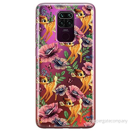 ERT GROUP mobiltelefonfodral för Xiaomi REDMI NOTE 9 originalt och officiellt licensierat Disney mönster Bambi 015 optimalt anpassad till formen på mobiltelefonen, gedeeltelijk transparant 5904805376221