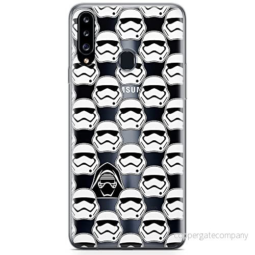 ERT GROUP mobiltelefonfodral för Samsung A20S originalt och officiellt licensierat Star Wars mönster 020 optimalt anpassad till formen på mobiltelefonen, gedeeltelijk transparant 5904805440502