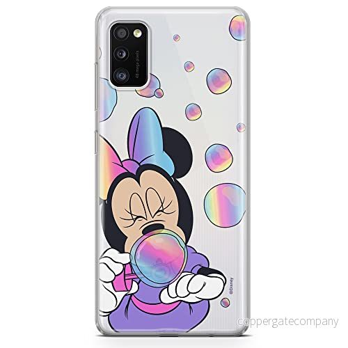 ERT GROUP mobiltelefonfodral för Samsung A41 originalt och officiellt licensierat Disney mönster Minnie 052 optimalt anpassad till formen på mobiltelefonen, gedeeltelijk transparant 5903537510972