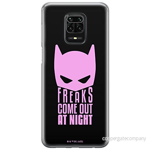 ERT GROUP mobiltelefonfodral för Xiaomi REDMI NOTE 9 PRO/ 9S originalt och officiellt licensierat DC mönster Batman 052 optimalt anpassad till formen på mobiltelefonen, fodral tillverkad av TPU plast 5905131546005