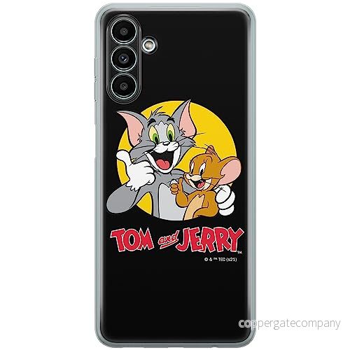 ERT GROUP mobiltelefonfodral för Samsung A13 5G/A04S originalt och officiellt licensierat Tom and Jerry mönster 013 optimalt anpassad till formen på mobiltelefonen, fodral tillverkad av TPU plast 5904805574177