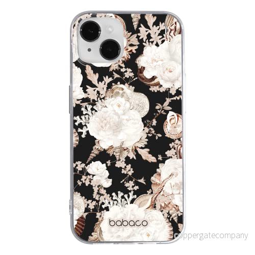 ERT GROUP mobiltelefonfodral för Apple Iphone 14 originalt och officiellt licensierat Babaco mönster Flowers 044 optimalt anpassad till formen på mobiltelefonen, fodral tillverkad av TPU plast 5905131885326
