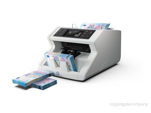 Safescan 2265 Sedelräknare förfalskningsdetektering automatisk EUR, GBP, ARS, AUD, BRL, LEV, CAD, CNY, HRK, DKK, HKD, HUF, JPY, MYR, MXN, NOK, PLN, RON, RUB, SGD, KRW, SEK, CHF, USD grå 8717496338013