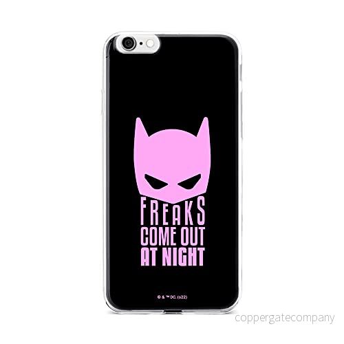 ERT GROUP mobiltelefonfodral för Iphone 6/6S originalt och officiellt licensierat DC mönster Batman 052 optimalt anpassad till formen på mobiltelefonen, fodral tillverkad av TPU plast 5905131545152