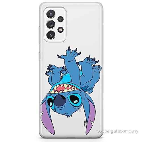 ERT GROUP mobiltelefonfodral för Samsung A73 5G originalt och officiellt licensierat Disney mönster Stitch 013 optimalt anpassad till formen på mobiltelefonen, gedeeltelijk transparant 5905131205001