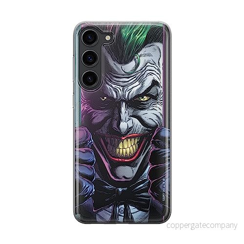 ERT GROUP mobiltelefonfodral för Samsung S23 PLUS originalt och officiellt licensierat DC mönster Joker 015 optimalt anpassad till formen på mobiltelefonen, fodral tillverkad av TPU plast 5905511437800
