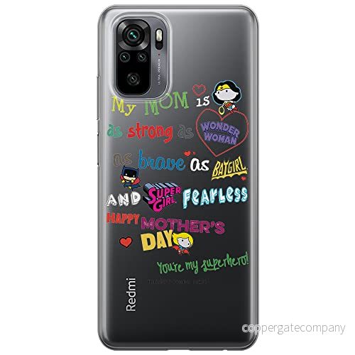 ERT GROUP mobiltelefonfodral för Xiaomi REDMI NOTE 10/ 10S originalt och officiellt licensierat DC mönster Super Girls 004 optimalt anpassad till formen på mobiltelefonen, gedeeltelijk transparant 5903537193380
