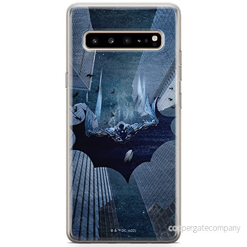 ERT GROUP mobiltelefonfodral för Samsung S10 5G originalt och officiellt licensierat DC mönster Batman 071 optimalt anpassad till formen på mobiltelefonen, fodral tillverkad av TPU plast 5905131530356