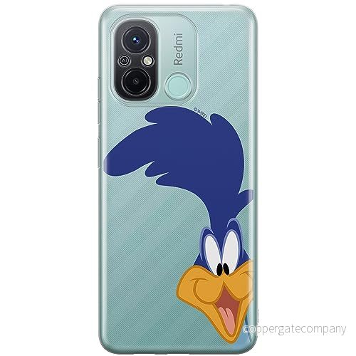 ERT GROUP mobiltelefonfodral för Xiaomi REDMI 12C/ 11A originalt och officiellt licensierat Looney Tunes mönster Road Runner 001 anpassad till formen på mobiltelefonen, gedeeltelijk transparant 5905511842789